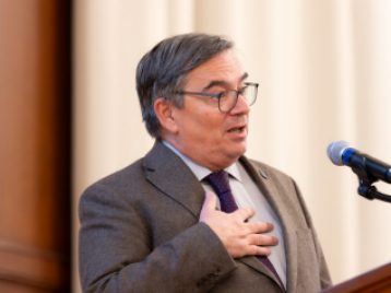 The Orren C. Mohler Prize Lecture, “Building ESO’s Extremely Large Telescope: a unique adventure” presented by guest speaker Xavier Barcons. 